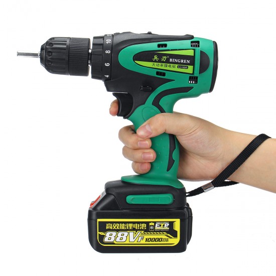 Pro 88V High Torque 54N.m Electric Hammer Brushless Cordless Multifuction Drill