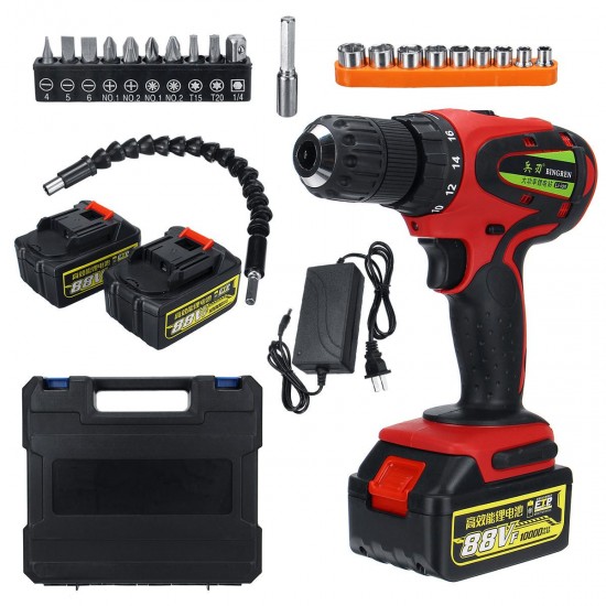 Pro 88V High Torque 54N.m Electric Hammer Brushless Cordless Multifuction Drill Pro 88V High Torque 54N.m Electric Hammer Brushless Cordless Multifuction Drill