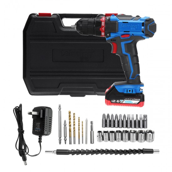 Profession Dual Speed Power Drill Cordless Electric Screwdriver with 27Pcs Accessories Profession Dual Speed Power Drill Cordless Electric Screwdriver with 27Pcs Accessories