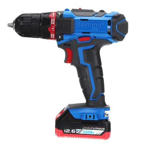 Profession Dual Speed Power Drill Cordless Electric Screwdriver with 27Pcs Accessories