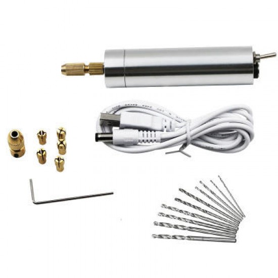 Protable Electric Engraving Pen Mini Grinding Woodworking Milling Cutters Micro Polishing Brush Drill Tools Kit Protable Electric Engraving Pen Mini Grinding Woodworking Milling Cutters Micro Polishing Brush Drill Tools Kit