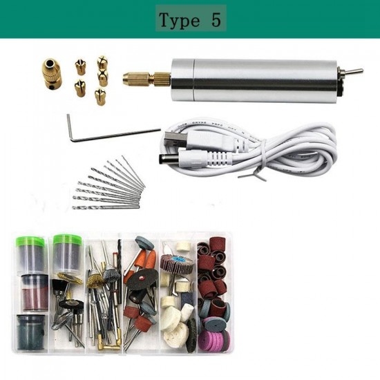 Protable Electric Engraving Pen Mini Grinding Woodworking Milling Cutters Micro Polishing Brush Drill Tools Kit Protable Electric Engraving Pen Mini Grinding Woodworking Milling Cutters Micro Polishing Brush Drill Tools Kit