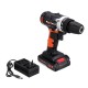 12V/24V Lithium Battery Power Drill Cordless Rechargeable 2 Speed Electric Drill