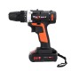 12V/24V Lithium Battery Power Drill Cordless Rechargeable 2 Speed Electric Drill