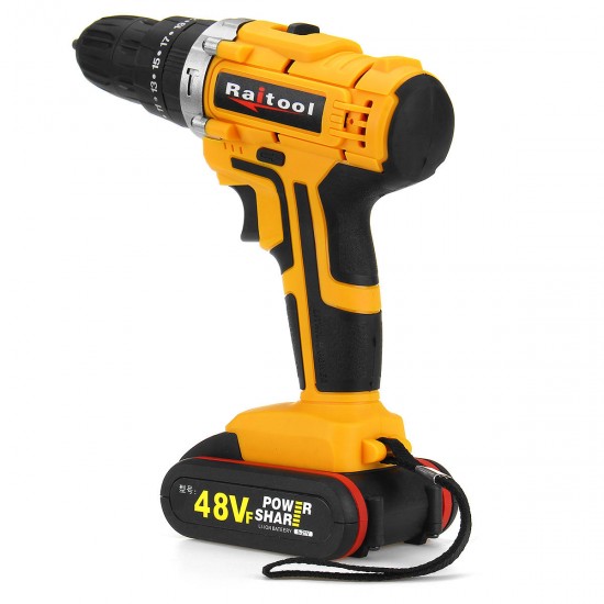 48VF Cordless Electric Impact Drill Rechargeable 3/8 inch Drill Screwdriver W/ 1 or 2 Li-ion Battery 48VF Cordless Electric Impact Drill Rechargeable 3/8 inch Drill Screwdriver W/ 1 or 2 Li-ion Battery