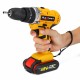 48VF Cordless Electric Impact Drill Rechargeable 3/8 inch Drill Screwdriver W/ 1 or 2 Li-ion Battery