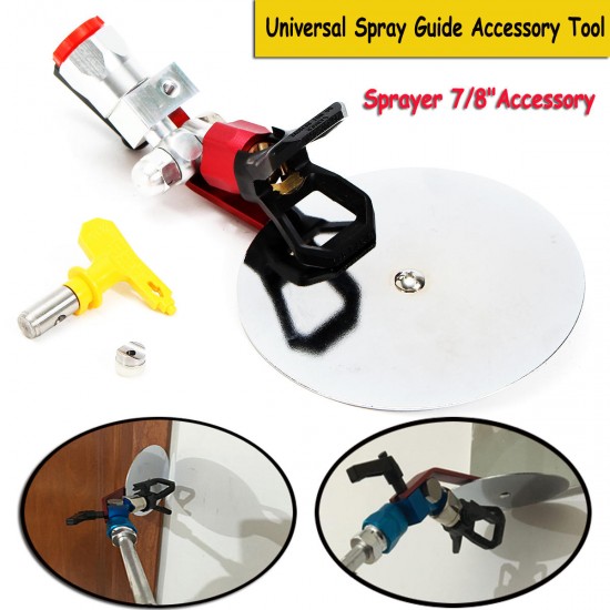 Universal Spray Guide Accessory Tool For Wagner Titan Paint Sprayer Nozzle 7/8 Inch Universal Spray Guide Accessory Tool For Wagner Titan Paint Sprayer Nozzle 7/8 Inch