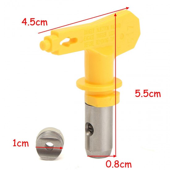 Universal Spray Guide Accessory Tool For Wagner Titan Paint Sprayer Nozzle 7/8 Inch