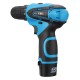 12V Cordless Power Drill Driver Screw 2 Speed Lithium-ion Electric Screwdriver with Battery