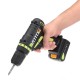 AC100-240V DC12V Cordless Rechargeable Electric Screwdriver Li-ion Battery Power Scew Driver