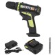 AC100-240V DC12V Cordless Rechargeable Electric Screwdriver Li-ion Battery Power Scew Driver