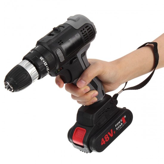 Wireless Electric Drill LED Portable Impact Drill For Makita 18-21V Battery