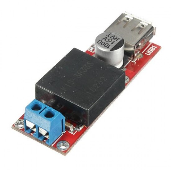 10Pcs DC 7V-24V To DC 5V 3A USB Output Converter Step Down Module KIS3R33S Power Supply Board