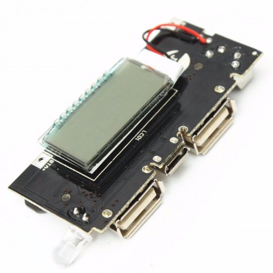 10Pcs Dual USB 5V 1A 2.1A Mobile Power Bank 18650 Battery Charger PCB Module Board 10Pcs Dual USB 5V 1A 2.1A Mobile Power Bank 18650 Battery Charger PCB Module Board