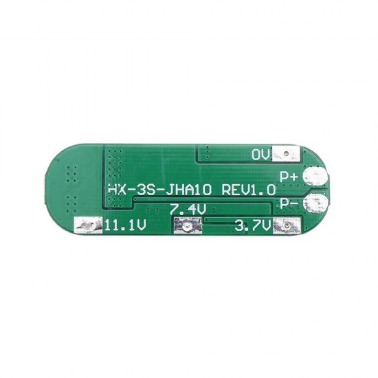 10pcs 3S 10A 12.6V Li-ion 18650 Charger PCB BMS Lithium Battery Protection Board with Overcurrent Protection 10pcs 3S 10A 12.6V Li-ion 18650 Charger PCB BMS Lithium Battery Protection Board with Overcurrent Protection