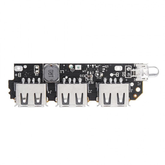 10pcs 5V 2.1A 3 USB Mobile Power Circuit Board Boost Module For DIY Power Bank Lithium Battery