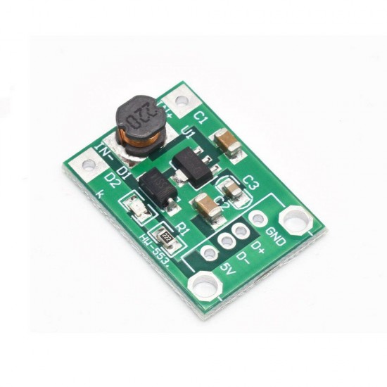 10pcs DC-DC 1V-5V to 5V Converter Step Up Power Supply Module Boost Adapter Converter Board 500MA Voltage Regulator