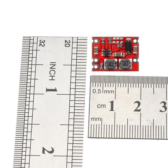 10pcs DC-DC 2.5V-15V to 3.3V Fixed Output Automatic Buck Boost Step Up Step Down Power Supply Module