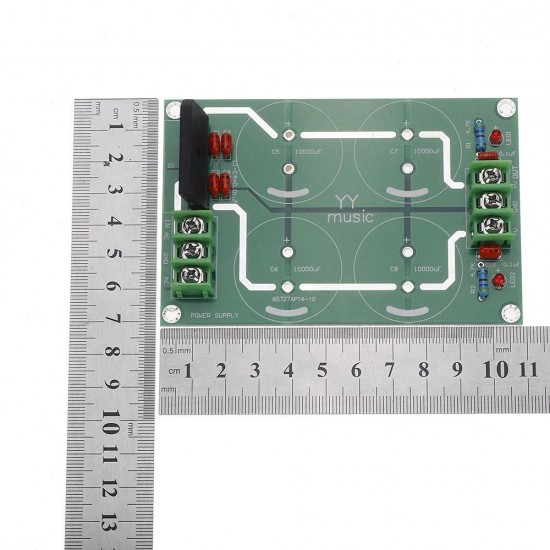 10pcs Dual Power Supply Module Rectifier Filter Bare Board For Amplifier Speaker Audio Module