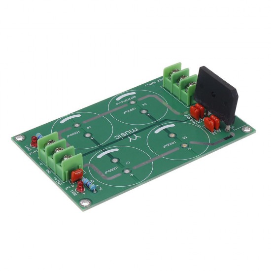 10pcs Dual Power Supply Module Rectifier Filter Bare Board For Amplifier Speaker Audio Module