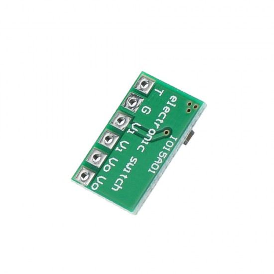 10pcs IO15B01 6A DC 3V 3.3V 3.7V 5V Electronic Switch Latch Bistable Self-locking Trigger Module Board for LED Motor Driver Solar Lithium Battery