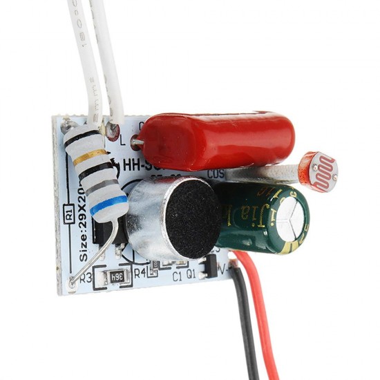 10pcs LED Corridor Light Intelligent Sound And Light Control Power Supply 3-9W Bulb Light Switching Power Supply Module