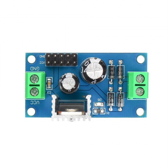 10pcs LM7809 DC/AC 12-24V to 9V DC Output Three Terminal Voltage Regulator Power Supply Step Down Module 1.2A