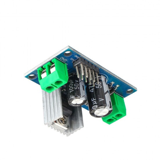 10pcs LM7809 DC/AC 12-24V to 9V DC Output Three Terminal Voltage Regulator Power Supply Step Down Module 1.2A