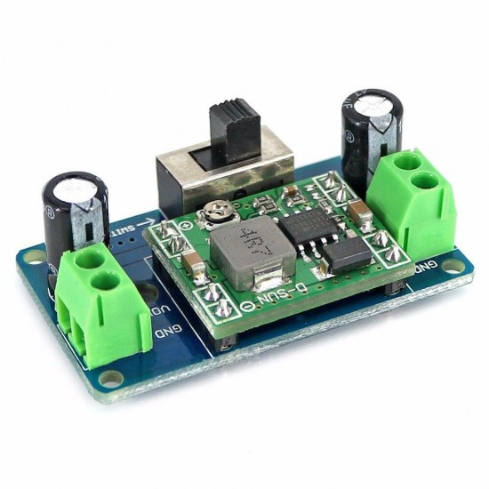 10pcs MP1584 5V Buck Converter 4.5-24V Adjustable Step Down Regulator Module with Switch for Arduino - products that work with official for Arduino boards