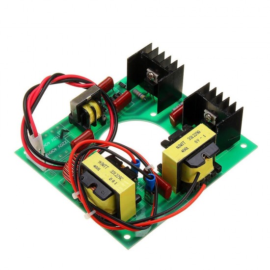 110V 50W Ultrasonic Generator Power Supply Module + 1pc 40K Ultrasonic Transducers Vibrator