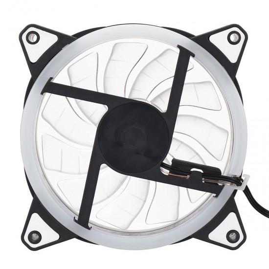 12V RGB Rainbow LED Silent Computer PC Case Cooling Cooler Fan CPU 120mm 4-Pin 12V RGB Rainbow LED Silent Computer PC Case Cooling Cooler Fan CPU 120mm 4-Pin