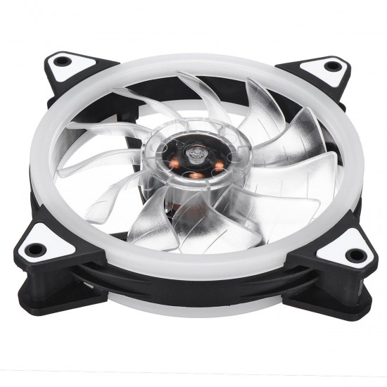 12V RGB Rainbow LED Silent Computer PC Case Cooling Cooler Fan CPU 120mm 4-Pin 12V RGB Rainbow LED Silent Computer PC Case Cooling Cooler Fan CPU 120mm 4-Pin