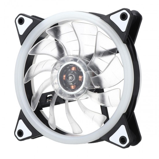 12V RGB Rainbow LED Silent Computer PC Case Cooling Cooler Fan CPU 120mm 4-Pin 12V RGB Rainbow LED Silent Computer PC Case Cooling Cooler Fan CPU 120mm 4-Pin