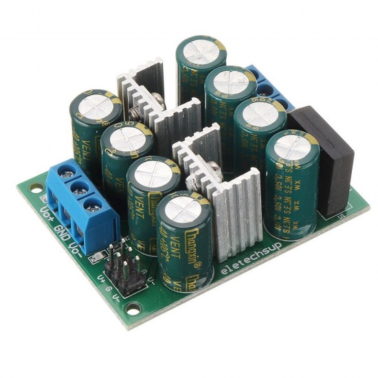 12W AC220V to Dual DC +-5V/12V/15V Low Noise Linear Power Supply Kit AC-DC 78XX 79XX LDO Module for Speaker ADC Power Amplifier