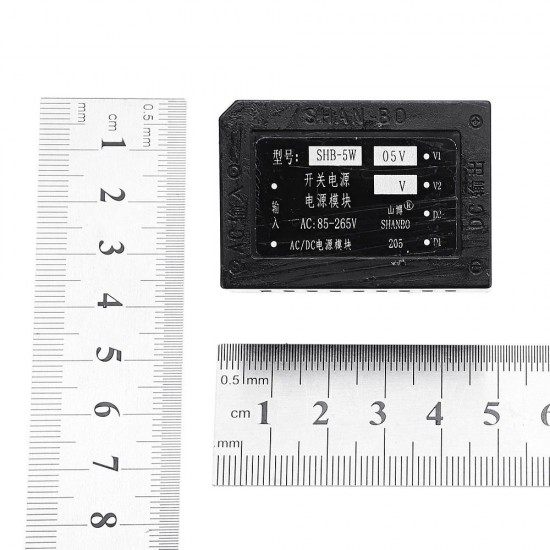 1A AC 85-264V To DC 5V Switching Power Supply Module Precision Low Temperature Over Current Protection Step Down Module 1A AC 85-264V To DC 5V Switching Power Supply Module Precision Low Temperature Over Current Protection Step Down Module