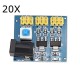 20Pcs DC-DC 12V to 3.3V/5V/12V Voltage Converter Power Supply Module Board 20Pcs DC-DC 12V to 3.3V/5V/12V Voltage Converter Power Supply Module Board