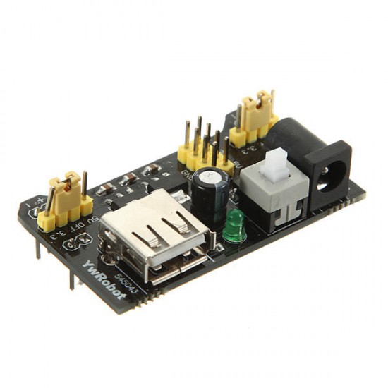 20Pcs MB102 Breadboard Module Adapter Shield 3.3V/5V for Arduino - products that work with official Arduino boards