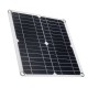 20W Solar Panel Battery Charger Monocrystalline High Conversion Rate Solar Power Kit