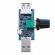 30pcs USB Mini Adjustable Speed Fan Module Wind Speed Governor Computer Cooling Mute 30pcs USB Mini Adjustable Speed Fan Module Wind Speed Governor Computer Cooling Mute