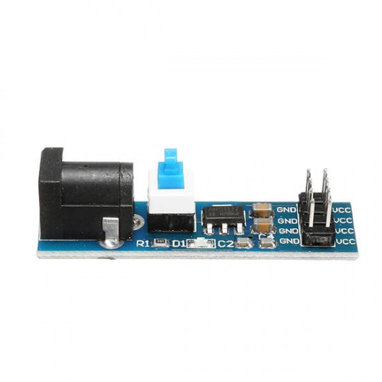 3Pcs AMS1117 3.3V Power Supply Module With DC Socket And Switch