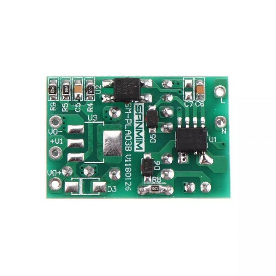 3Pcs AC 85-265V or DC 100-370V to DC 5V AC-DC DC-DC Isolated Switching Power Supply Module Step Down Buck Converter 3Pcs AC 85-265V or DC 100-370V to DC 5V AC-DC DC-DC Isolated Switching Power Supply Module Step Down Buck Converter