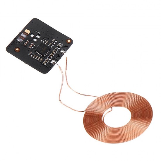 3pcs 5V 0.6A 3W Qi Standard Wireless Charging DIY Coil Receiver Module Circuit Board Wireless Charging Coil for Smart Phone