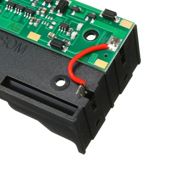 3pcs 5V 2*18650 Lithium Battery Charging UPS Uninterrupted Protection Integrated Board Boost Module With Battery Holder 3pcs 5V 2*18650 Lithium Battery Charging UPS Uninterrupted Protection Integrated Board Boost Module With Battery Holder