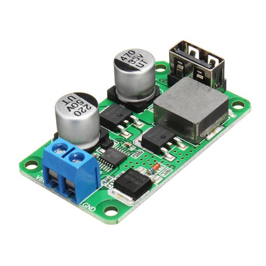3pcs 5V 5A DC USB Buck Module USB Charging Step Down Power Board High Current Support QC3.0 Quick Charger