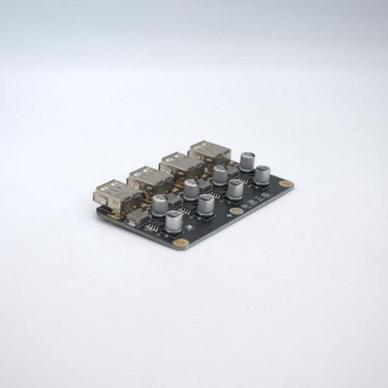 4 USB Fast Charging Module Board 12V24V to QC2.0 QC3.0 Step Down Power Supply Module 12V 24V 4 USB Fast Charging Module Board 12V24V to QC2.0 QC3.0 Step Down Power Supply Module 12V 24V