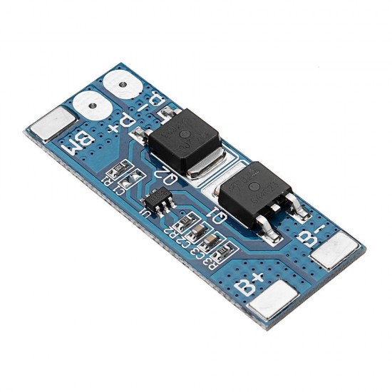 5Pcs 2S String Anti-overcharge Over-discharge 7.4V Lithium Battery Protection Board 8.4V Overcharge and Over-discharge Protection 8A