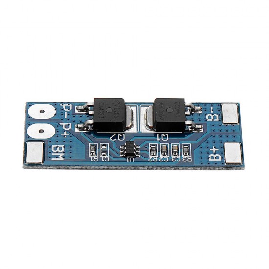 5Pcs 2S String Anti-overcharge Over-discharge 7.4V Lithium Battery Protection Board 8.4V Overcharge and Over-discharge Protection 8A