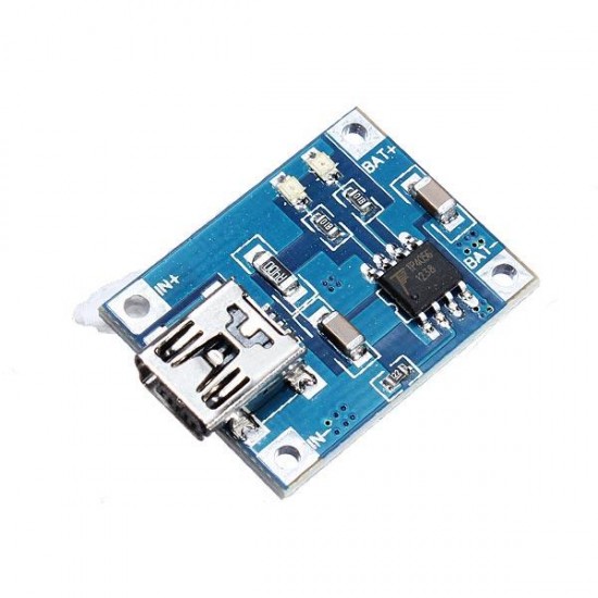 5Pcs Mini 1A Lithium Battery Charging Module Board With USB Interface 5Pcs Mini 1A Lithium Battery Charging Module Board With USB Interface