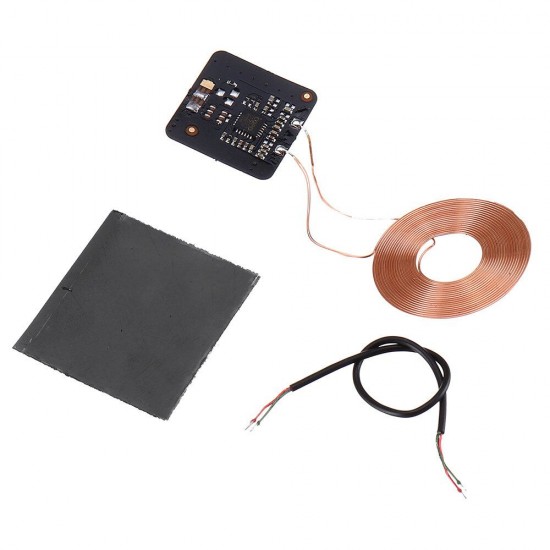 5V 0.6A 3W Qi Standard Wireless Charging DIY Coil Receiver Module Circuit Board Wireless Charging Coil for Smart Phone