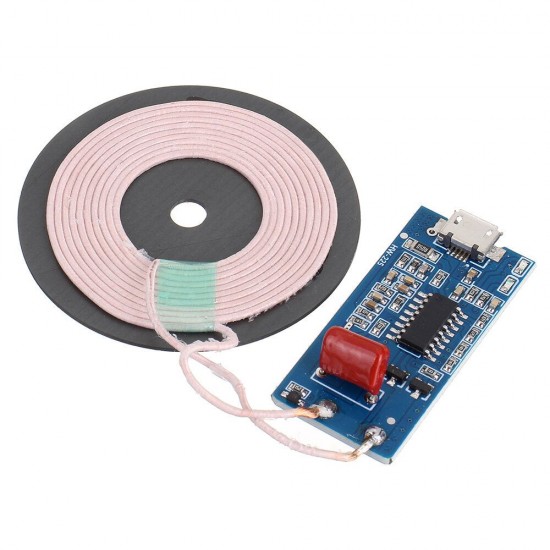 5V 1A Wireless Power Supply Charging Module 5W Wireless Charger Transmitter Quick Charger DIY Micro USB 5V 1A Wireless Power Supply Charging Module 5W Wireless Charger Transmitter Quick Charger DIY Micro USB